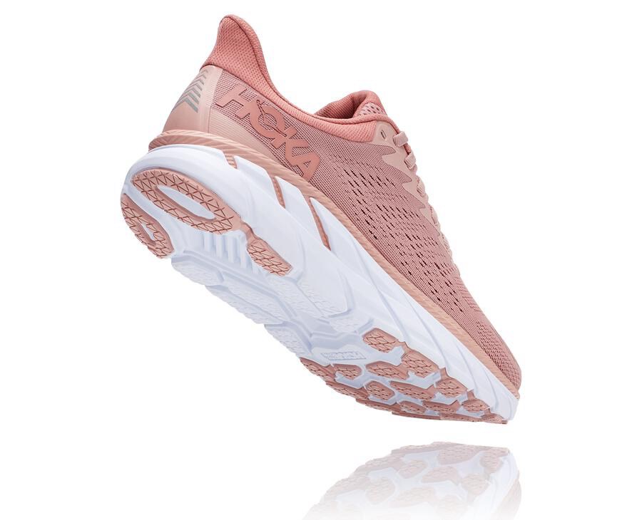 Hoka One One Clifton 7 Löparskor Dam - Rosa - BTLEZ-7351